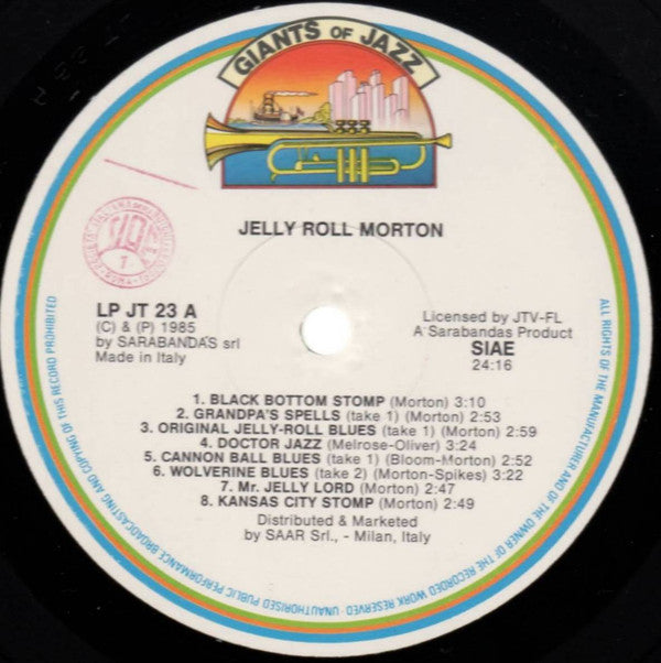 ""Jelly Roll"" Morton* - ""Jelly Roll"" Morton (LP, Comp)