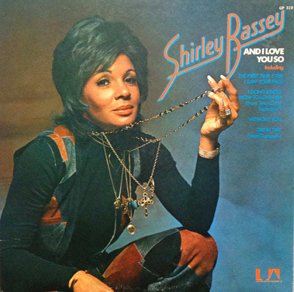 Shirley Bassey - And I Love You So (LP, Album, Gat)