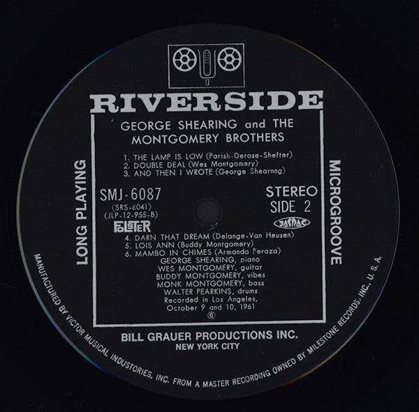 George Shearing - George Shearing And The Montgomery Brothers(LP, A...