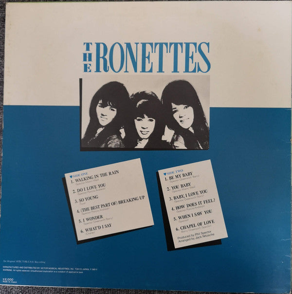 The Ronettes - The Best Of The Ronettes (LP, Album, RE)