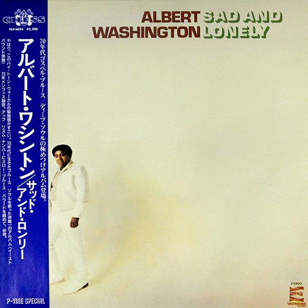 Albert Washington - Sad And Lonely (LP, Album, RE)