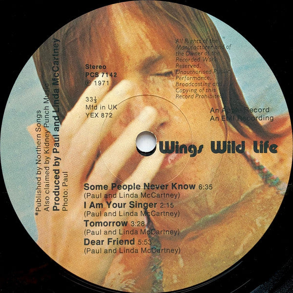 Wings (2) - Wild Life (LP, Album)