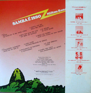 Milton Banana Trio - Samba é Isso (LP, Album, Dyn)