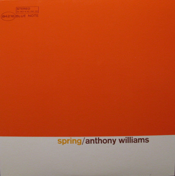 Anthony Williams - Spring (LP, Album, Ltd, RE)