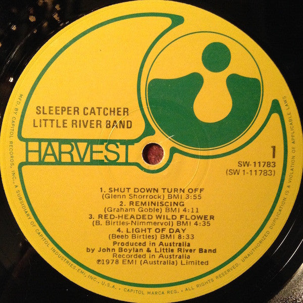Little River Band - Sleeper Catcher (LP, Album, Los)