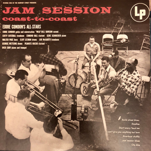 Eddie Condon And His All-Stars - Jam Session Coast-To-Coast(LP, Mono)
