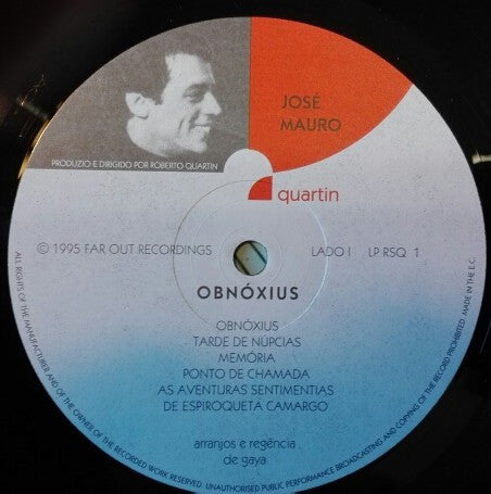 José Mauro - Obnoxius (LP, RE)