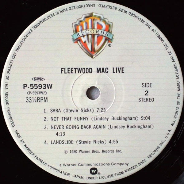 Fleetwood Mac - Live (2xLP, Album)