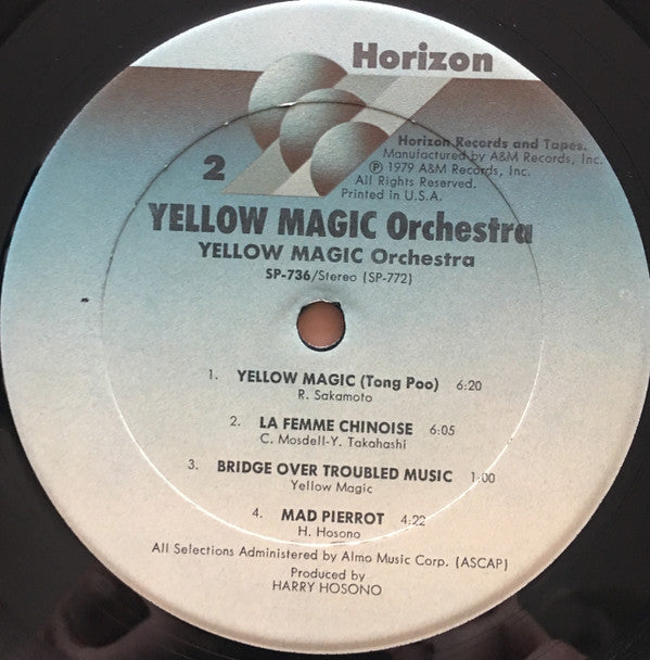 Yellow Magic Orchestra - Yellow Magic Orchestra (LP, Album, RP, Ter)