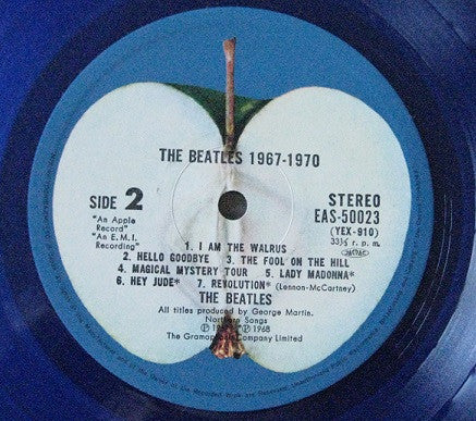 The Beatles - 1967-1970 (2xLP, Comp, RE, Blu)