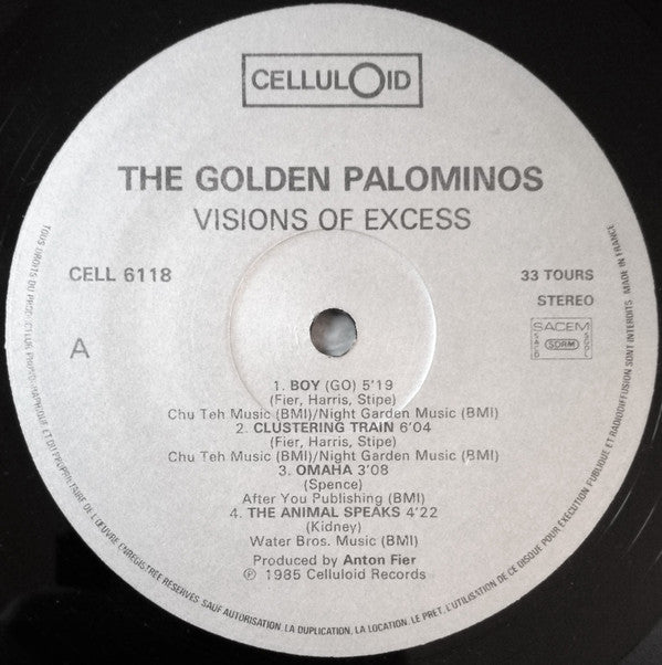 The Golden Palominos - Visions Of Excess (LP, Album)