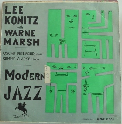 Lee Konitz With Warne Marsh - Lee Konitz With Warne Marsh (LP, Album)