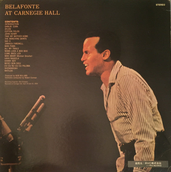 Harry Belafonte - Belafonte At Carnegie Hall: The Complete Concert(...
