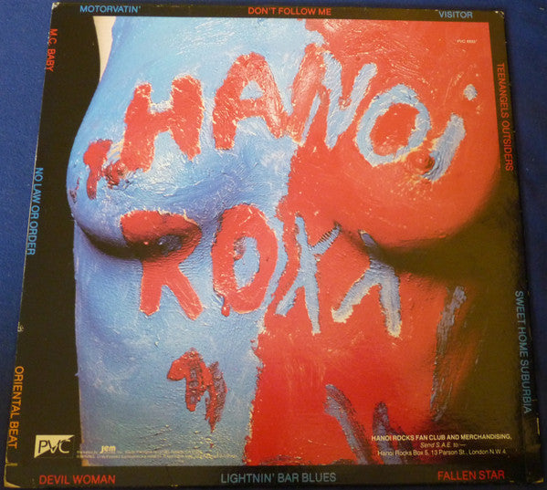 Hanoi Rocks - Oriental Beat (LP, Album, RE)