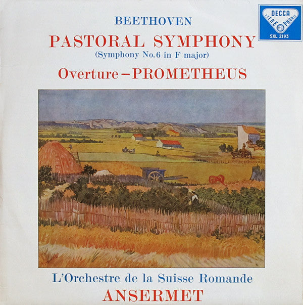 Ludwig van Beethoven - Pastoral Symphony / Overture - Prometheus(LP)