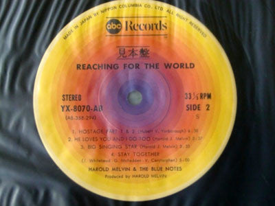 Harold Melvin And The Blue Notes - Reaching For The World(LP, Album...