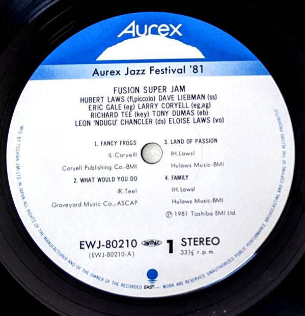 Various - Aurex Jazz Festival '81 Fusion Super Jam (LP, Album)