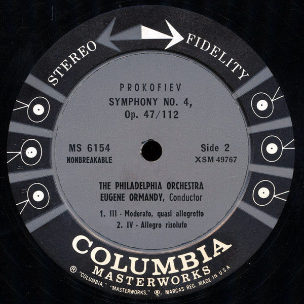 Sergei Prokofiev - Symphony No. 4 Op. 47/112(LP, 6-E)