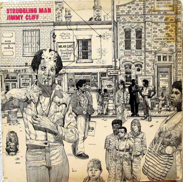 Jimmy Cliff - Struggling Man (LP, Album, RE, San)