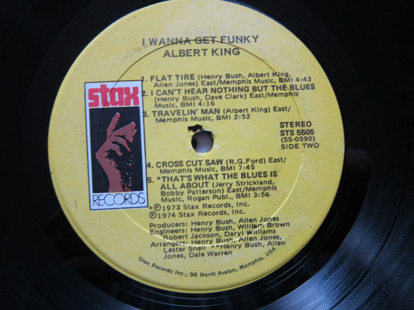 Albert King - I Wanna Get Funky (LP, Album)