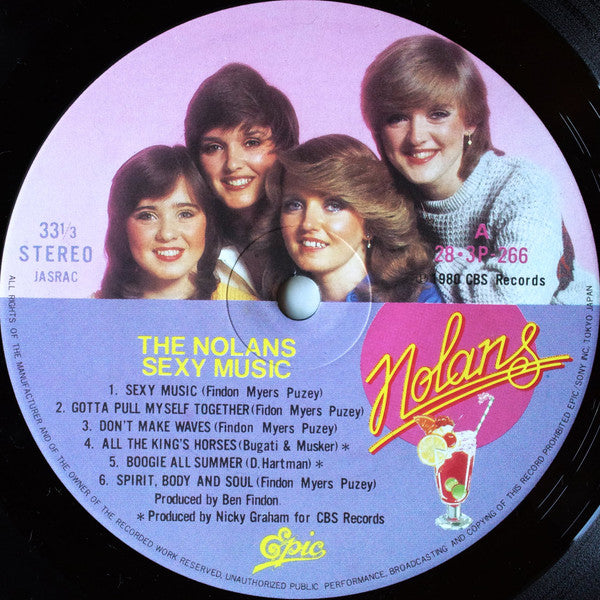 The Nolans - Sexy Music (LP, Comp)