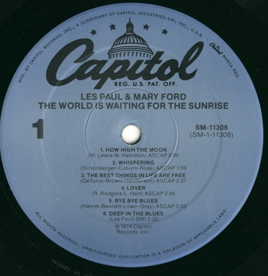Les Paul & Mary Ford - The World Is Still Waiting For The Sunrise(L...