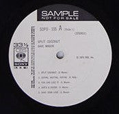 Dave Mason - Split Coconut (LP, Album, Promo)