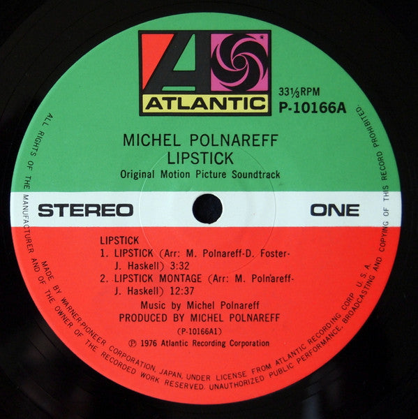 Michel Polnareff - Lipstick (LP, Album)