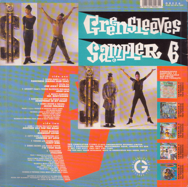 Various - Greensleeves Sampler 6 (LP, Smplr)