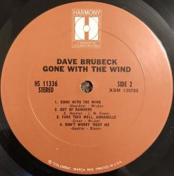 Dave Brubeck - Gone With The Wind (LP, Comp)