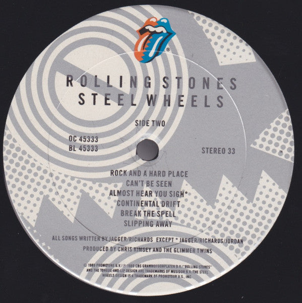 Rolling Stones* - Steel Wheels (LP, Album)