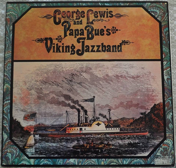 George Lewis (2) - George Lewis And Papa Bue's Viking Jazzband(LP, ...