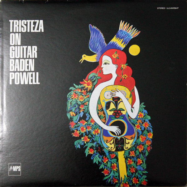 Baden Powell - Tristeza On Guitar (LP, Album, RE)