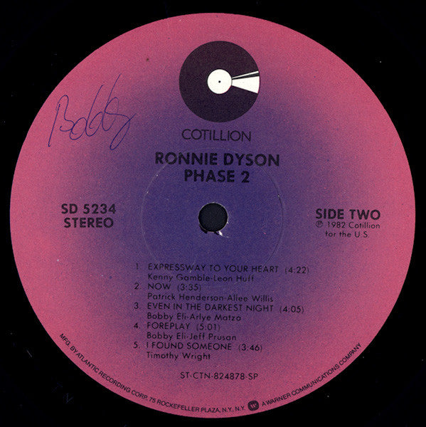 Ronnie Dyson - Phase 2 (LP, Album)