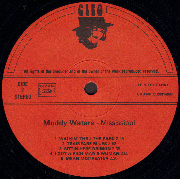 Muddy Waters - Mississippi (LP, Comp, Red)