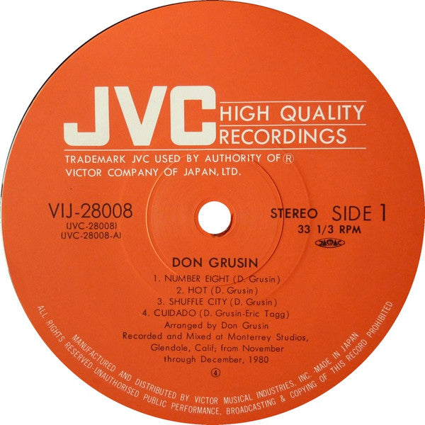 Don Grusin - Don Grusin (LP)
