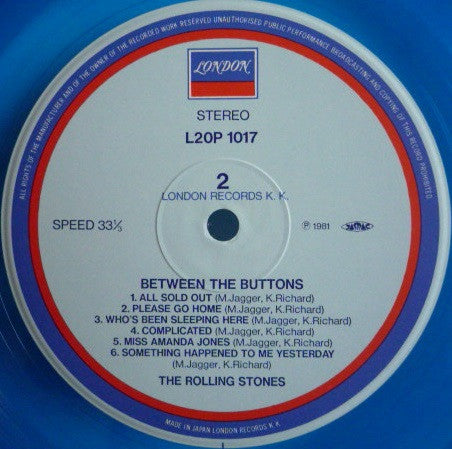 The Rolling Stones - Between The Buttons (LP, Album, RE, Blu)