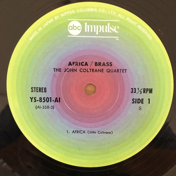 The John Coltrane Quartet - Africa/Brass (LP, Album, RE, Gat)
