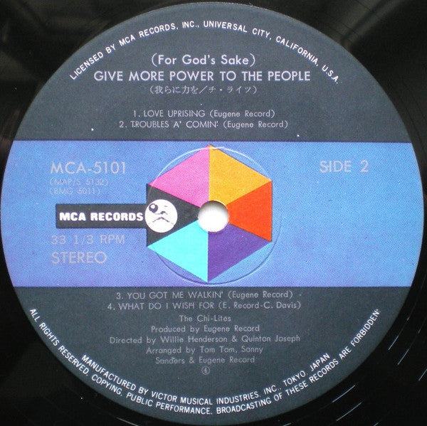 The Chi-Lites - (For God's Sake) Give More Power To The People(LP, ...