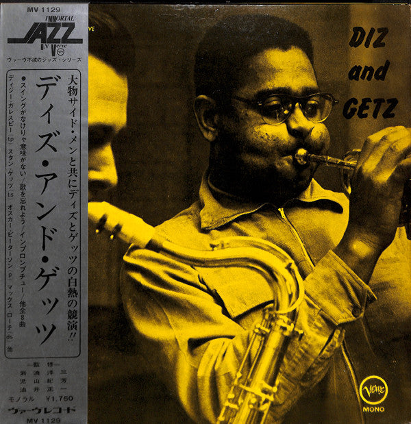 Diz* And Getz* - Diz And Getz (LP, Album, Mono, RE, Gat)