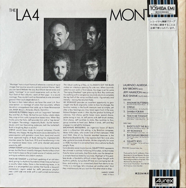 LA4 - Montage (LP, Album)