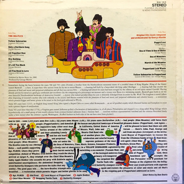 The Beatles - Yellow Submarine (LP, Album, Los)