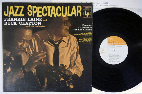 Frankie Laine - Jazz Spectacular(LP, Album, Mono, RE)