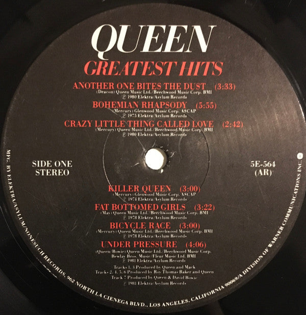 Queen - Greatest Hits (LP, Comp, AR-)