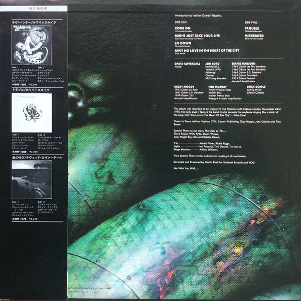Whitesnake - Live At Hammersmith (LP, Album, Ltd, Ini)