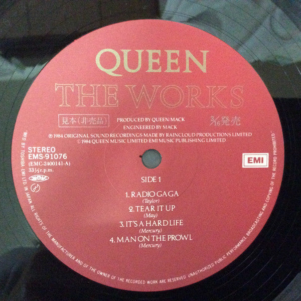 Queen - The Works (LP, Album, Promo, Lim)