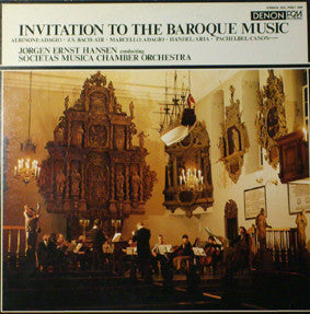 Jørgen Ernst Hansen - Invitation To The Baroque Music(LP)