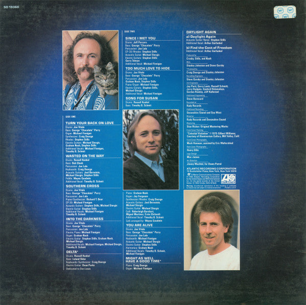 Crosby, Stills & Nash - Daylight Again (LP, Album, AR )