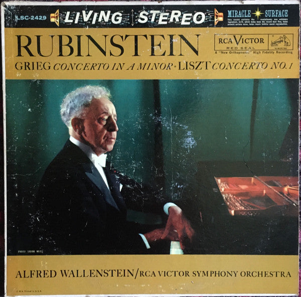 Arthur Rubinstein - Concerto In A Minor / Concerto No. 1(LP)
