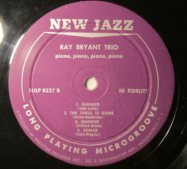 Ray Bryant Trio - Piano Piano Piano Piano...(LP, Album, Mono, RE, Dee)